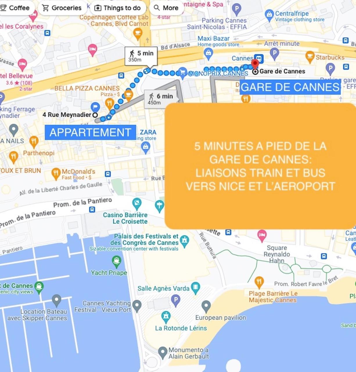 Property With Style - Rue Meynadier - 350M Palais & Beach! Cannes Luaran gambar